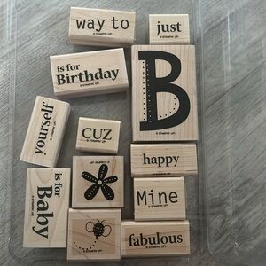 Stampin Up Retired Set ‘Just Be’
